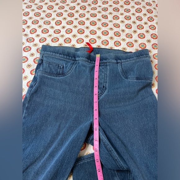 EUC Spanx Jean ish Ankle Leggings Size Medium - Picture 6 of 7
